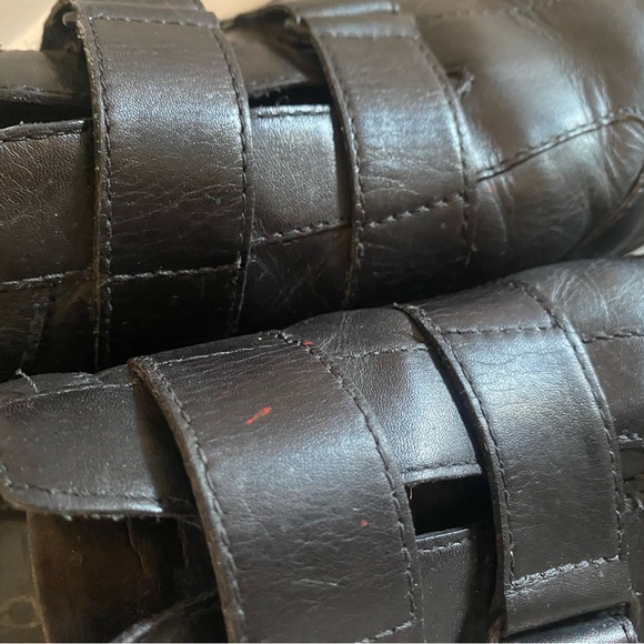 Geox Respira black velcro leather sneakers - Picture 5 of 6